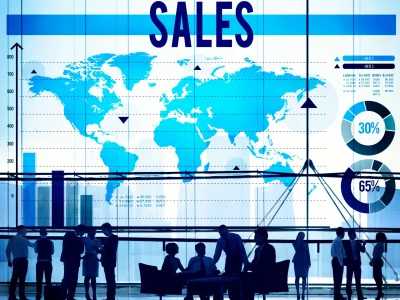 Sales Accounting Financial Selling Banking Concept